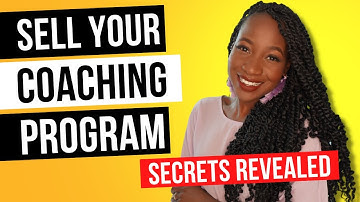 HOW TO START & SELL A GROUP COACHING PROGRAM | HOW TO SELL A COACHING PROGRAM