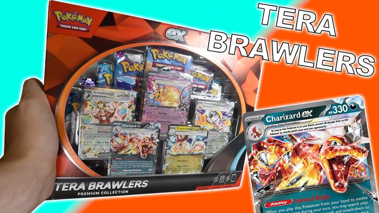 pokemon trading card game tera brawlers premium collection Brand New Product Revealed! Brawler Collection! EARLY Worlds Promo! (Pokmon TCG News) so your opponents will have to think carefully before they attack Opening Tera Brawlers Premium Collection!