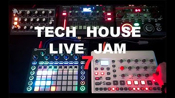 Elektron Model Samples + Toraiz AS1+ Moog Minitaur + Novation Circuit = Tech House Jam by NU SKY