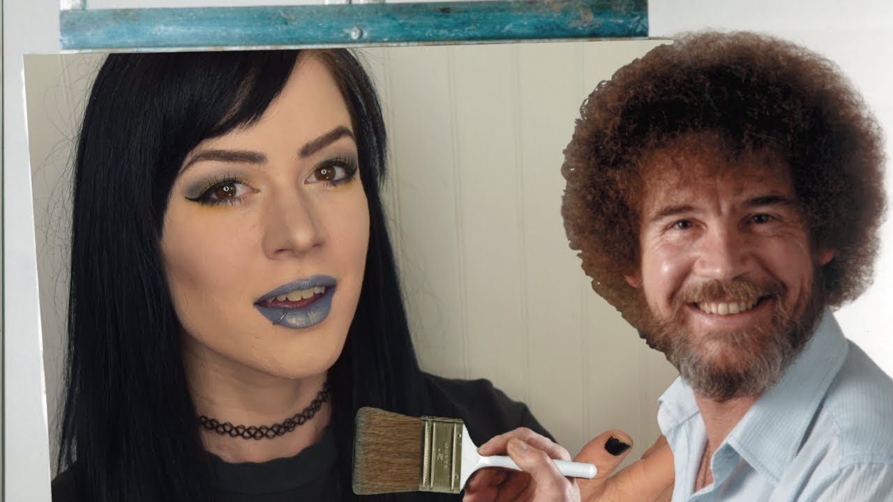 The Joy Of Makeup With Bob Ross Bob Ross Narrates My Makeup