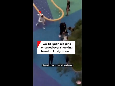 Two 12-year-old girls charged over shocking brawl in Eastgarden