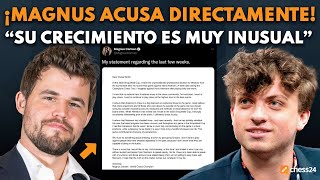 MAGNUS CARLSEN ACUSA a HANS NIEMANN DIRECTAMENTE de hacer TRAMPAS by chess24 en Español 26,190 views 1 year ago 10 minutes, 59 seconds