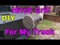 How to build a custom receiver hitch grill diy hitch bbq pit tailgate tailgating plans tail gating