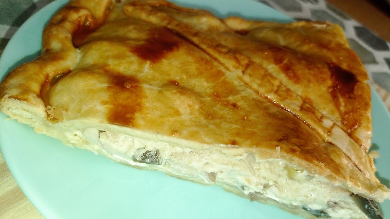 Empanada de pollo y setas | Estilo Mercadona🛒 paso a paso ...riquísima no la volverás a comprar 💃