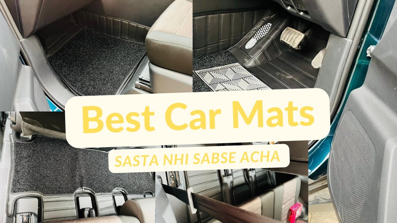 Super Luxury 9D Premium Custom Fitted Car Mats For Toyota Innova Hycross 2023 Also Available All Car