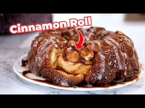 Cinnamon Roll Monkey Bread | Bigger Bolder Baking