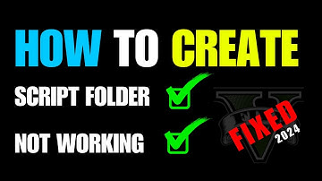 HOW TO MAKE SCRIPT FOLDER GTA 5 MODS I HOW TO FIXED SCRIPTS FOLDER NOT WORKING 2024 HINDI/URDU
