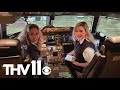 Mother and daughter pilot duo make history