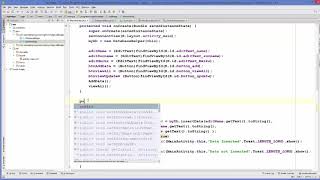 34 Android SQLite Database Tutorial 5 # Update values in SQLite Database table using Android