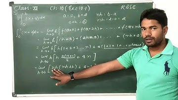Class 12||RBSE||CHAPTER 10||Definite Integration||Exercise 10.1||introduction and solutions|| part 3