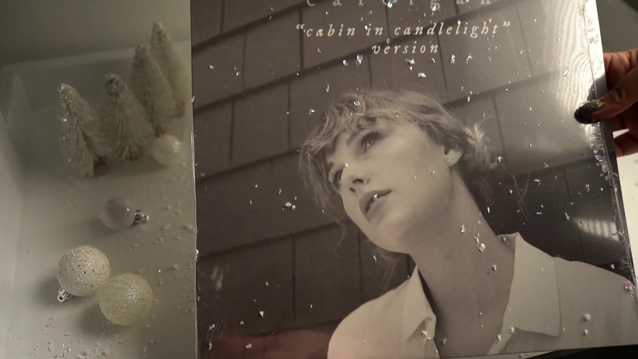 TAYLOR SWIFT "Cardigan “cabin in candlelight" version" Limited CD/Vinyl (OPENING) YouTube