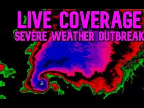 ! Severe Weather Coverage ! LIVE - YouTube