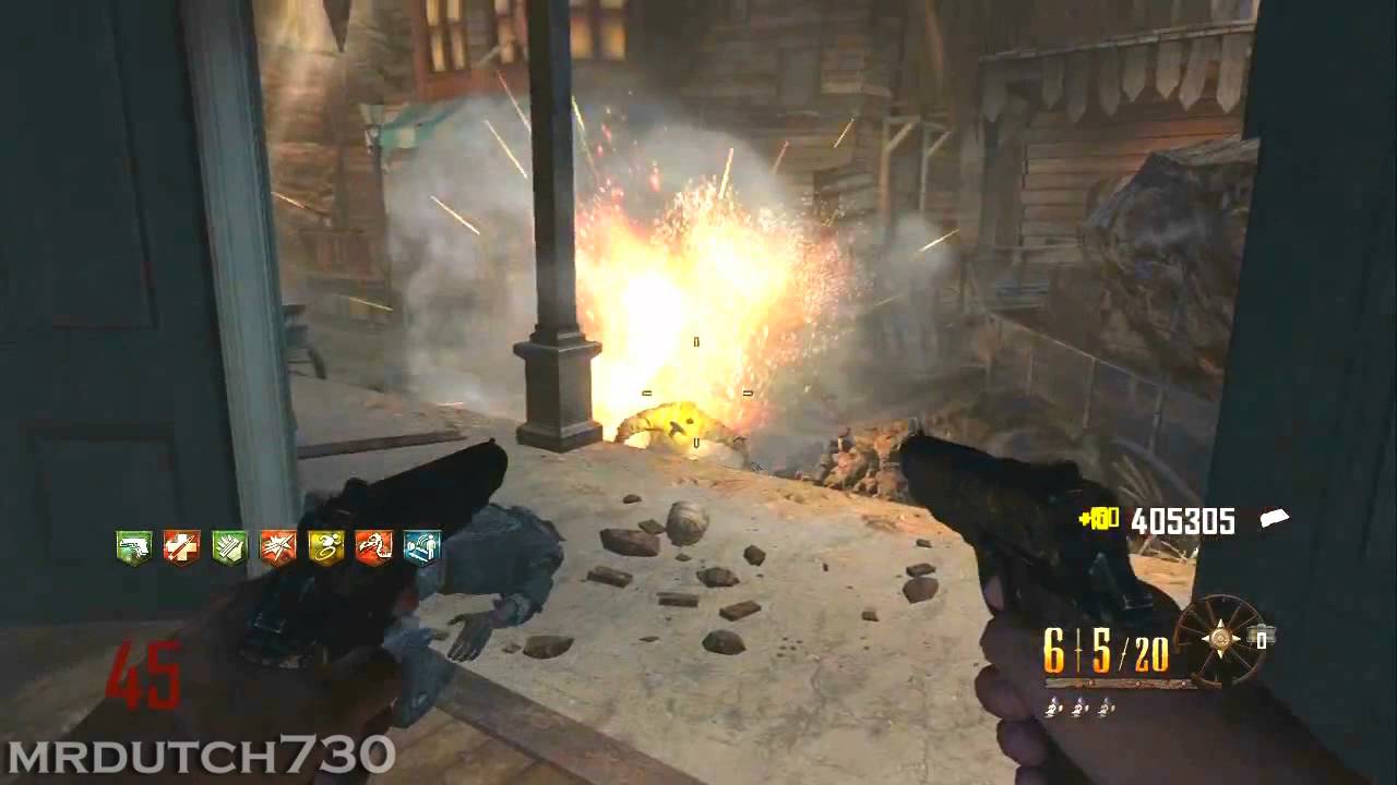 COD: Zombies Madness (part 2) Slowmotion - Black Ops Montage - IonicHyperspace Gameplay