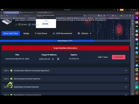 Command Injection TryHackMe WalkThrough