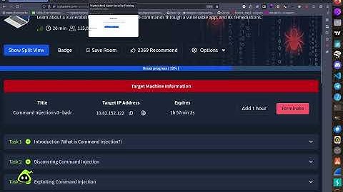 Command Injection TryHackMe WalkThrough