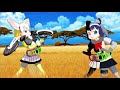 【MMDけもフレ　エグゼイド】爆速なフェネックとグレードＸなアライさん神でいーあるふぁんくらぶ