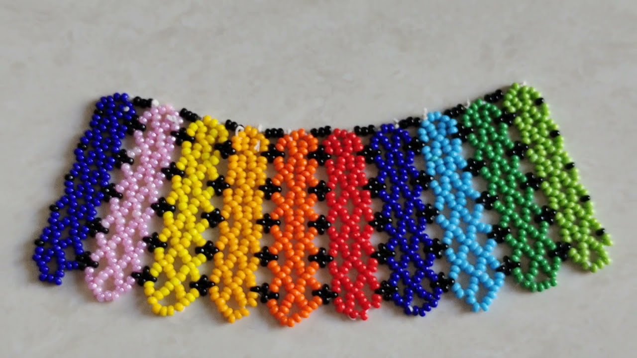 ગાદી માલા | ઠાકોરજી ના શીંગાર | Gadi Malaji | Beaded Jewelry | Beaded Thakorji Gadi Malaji