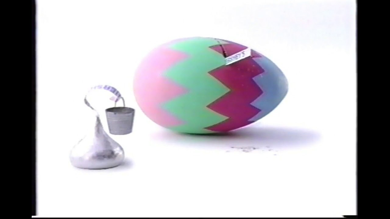 Hershey's Kisses Chocolate Easter Egg Commercial 1998 YouTube
