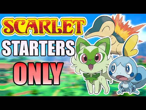 Can Starters Even Beat Pokemon Scarlet?