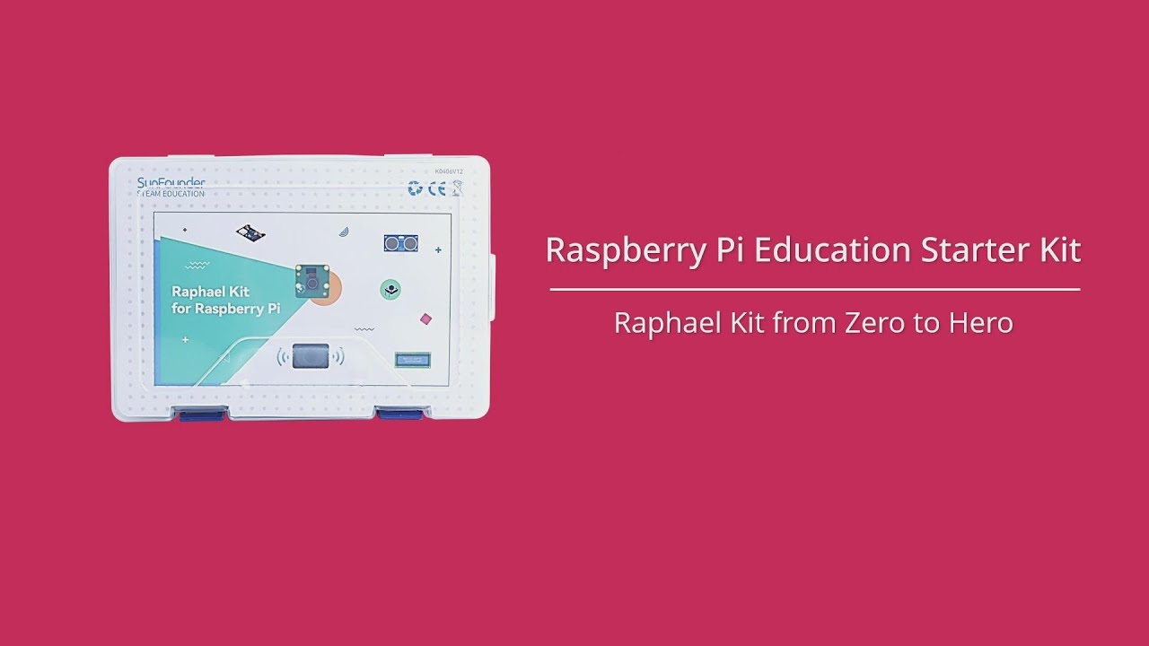 SunFounder Starter Kit for Raspberry Pi with Detailed Tutorials