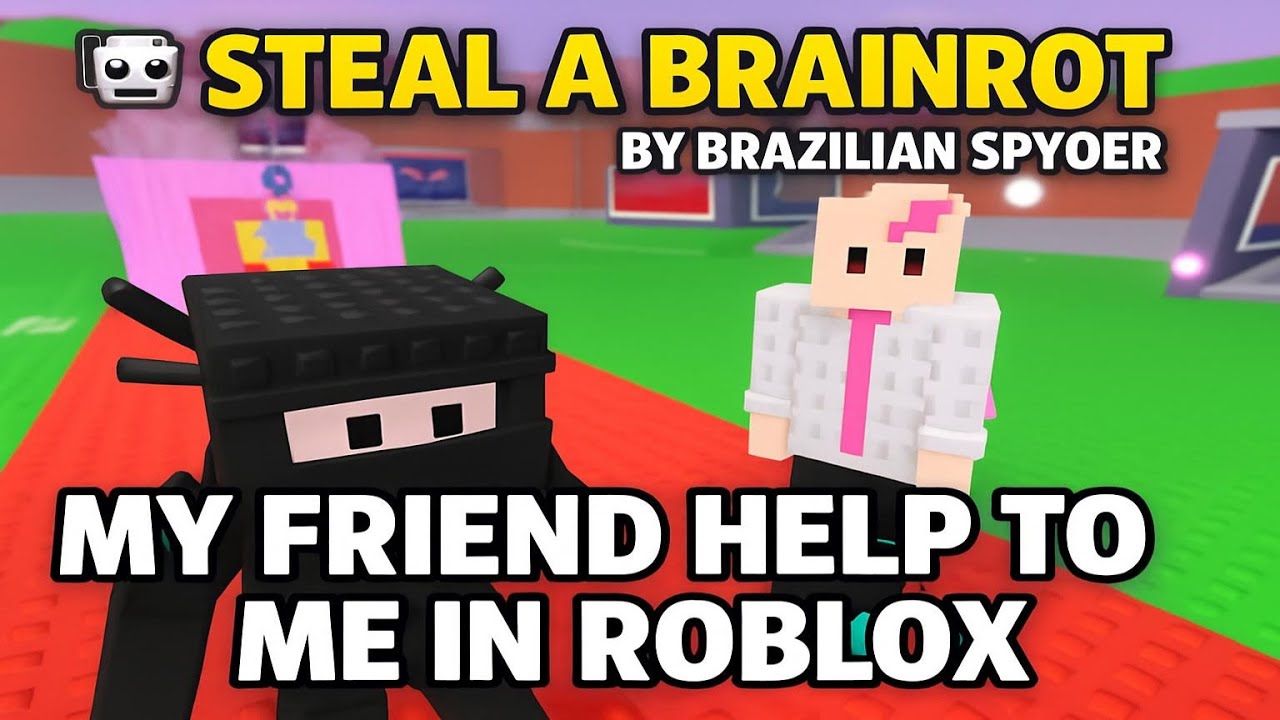 「【Roblox】BRAZILIAN SPYDER作「Steal a Brainrot」で友達が助けてくれた! | ゲームプレイ、解説なし」の動画サムネイル」