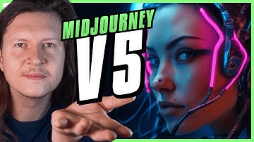 MIDJOURNEY V5 IS OUT OF THIS WORLD! (First Look)