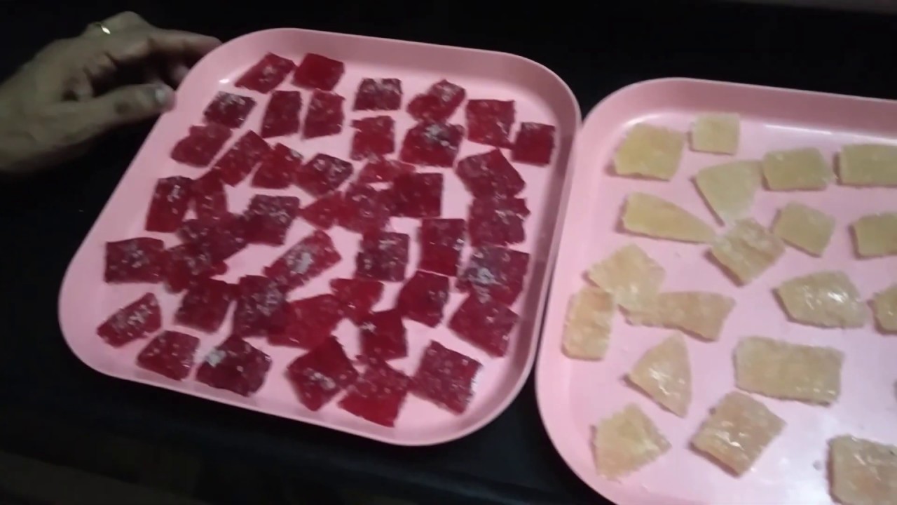 Jujubes recipe in tamil Jelly Candy Gummy Candy Jelly Mittai YouTube
