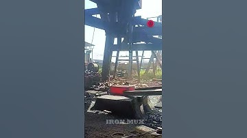 Creating Flanges Using Iron Billet #iron #flange