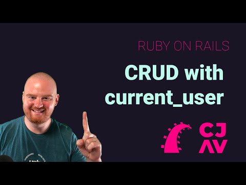 CRUD basics with current_user