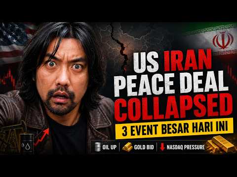 ⚠️US-Iran peace deal nampaknya sudah collapse!