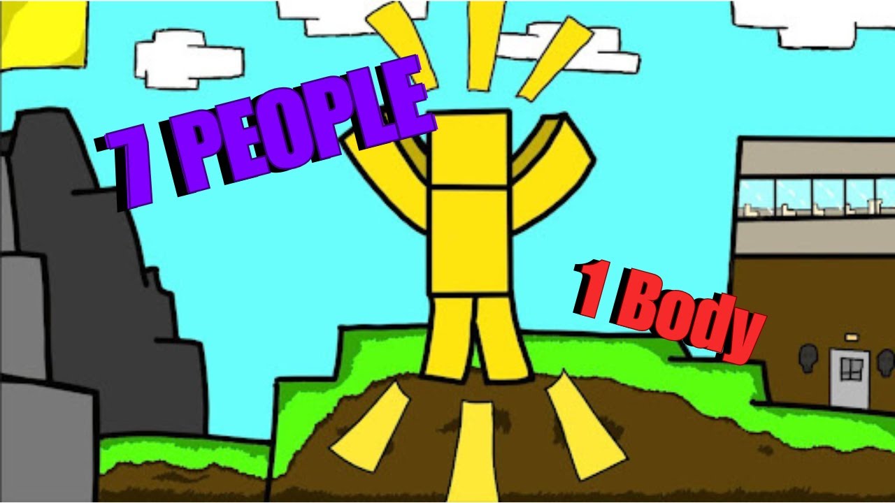 Minecraft.. but all my friends share a Healthbar