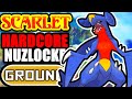 Pokmon scarlet hardcore nuzlocke  ground types only no items no overleveling