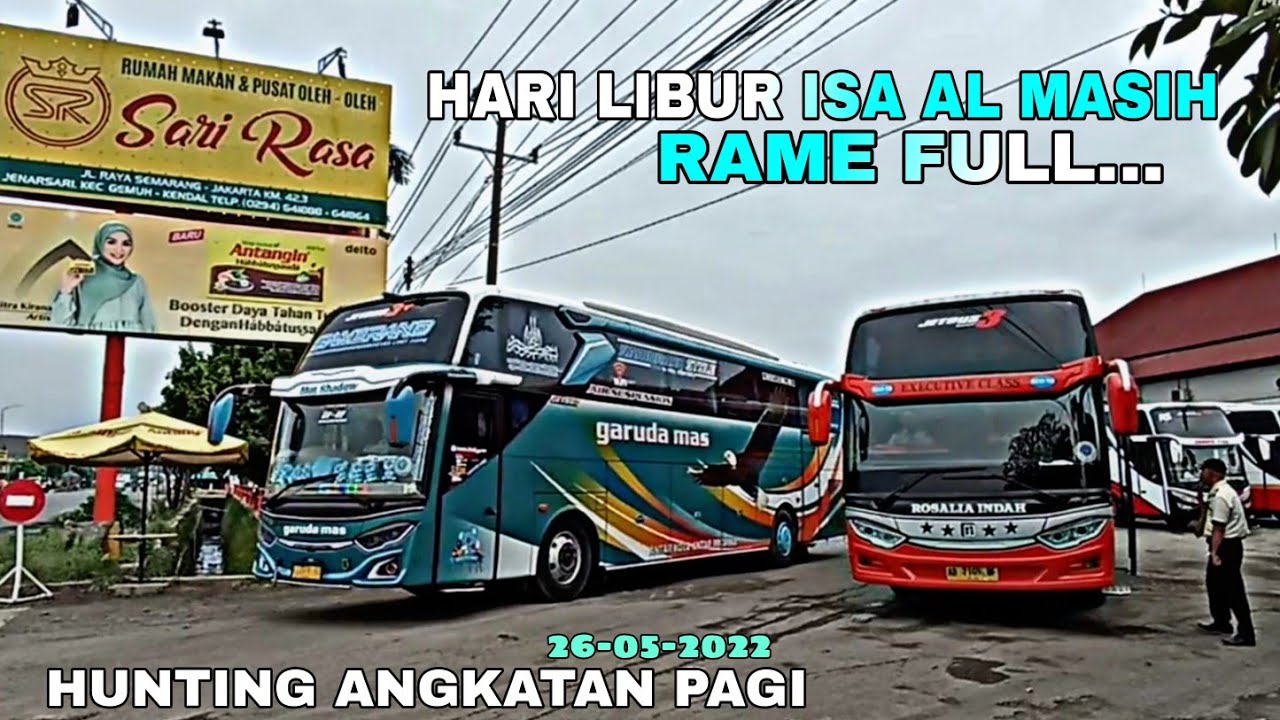 [ HUNTING ] Hari Libur, RM Sari Rasa Super Rame Bus Angkatan Pagi ...