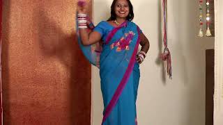 How to wear your saree in sidha pallu style | saree draping for beginners | saristyle |@SnehaBeauty