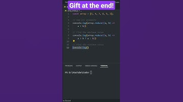 👨‍💻JavaScript array tricks 🤫 Suprise at the end! #shorts #javascript #programming