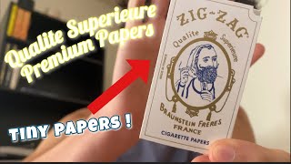 Rolling Up TINY JOINTS (Zig-Zag Qualite Superieure Review)