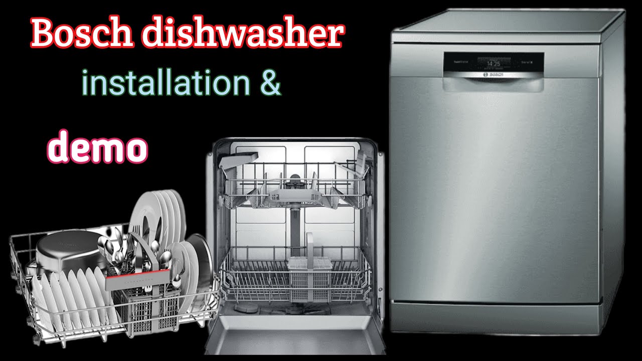 BOSCH Dishwasher 2023 Review/Demo/Installation YouTube