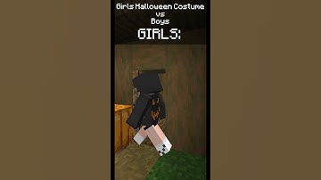 Girls Halloween Costume vs Boys #shorts