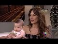 Lorena Rojas presentó en exclusiva a su bebé