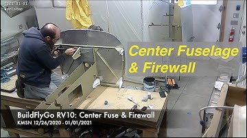 RV-10 Build: 01/01/2021 - Fuselage and Firewall