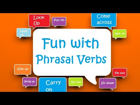 phrasal verb on