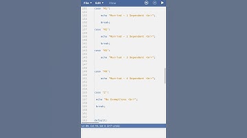 Machine Problem 2.1 Payroll Control Statements