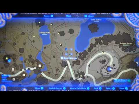 photo Hateno Village Map botw 067a map of lanterns for blue flame best route to hateno ancient tech lab