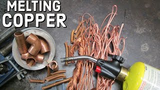 CAN YOU MELT COPPER IN A POOR MAN'S CRUCIBLE ???