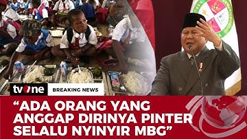 [BREAKING NEWS] Bahas MBG, Presiden Prabowo: Banyak Manfaat, Tapi yang Dibesarkan Keracunannya