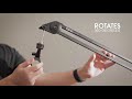 Пантограф для мікрофона для студій радіомовлення GATOR FRAMEWORKS GFWMICBCBM2000 Desktop Mic Boom Stand