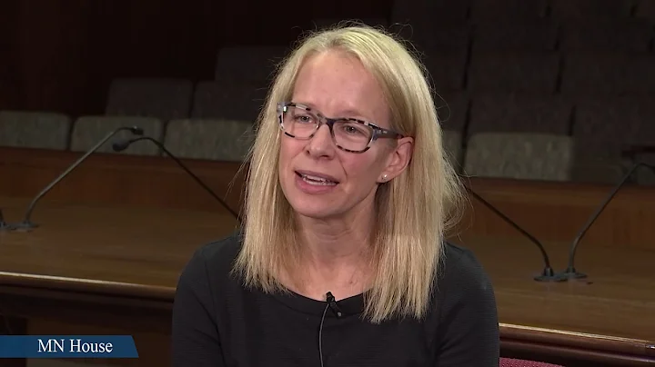 New member Rep. Kelly Morrison (DFL-Deephaven) inf...