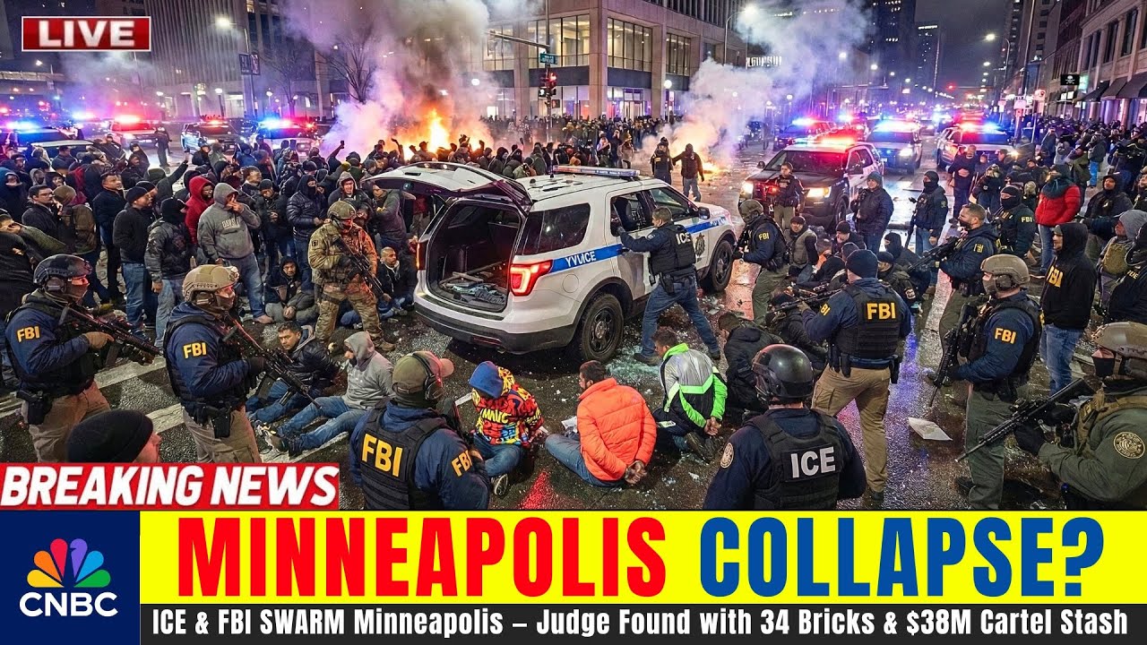 ICE & FBI RAID Minneapolis — Judge Caught with 34 Bricks & A 