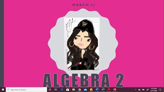 Algebra 2: Quick Lesson on Function Notation, Part 1