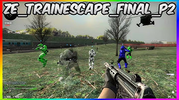 CSGO ZOMBIE ESCAPE ON GFL | Train Escape Final